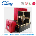 Two-pieces Christmas Holiday Gift Paper Boxes with Tie